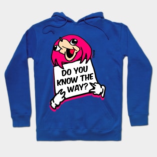 Do You Know the Way Knuckles Meme Hoodie